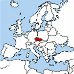 tjeckiens placering i världen